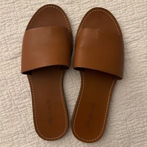 Madewell boardwalk slide sandals size 8.5